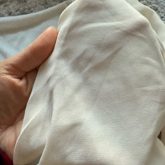 Cream Ruffled dress - Picture 6 of 8